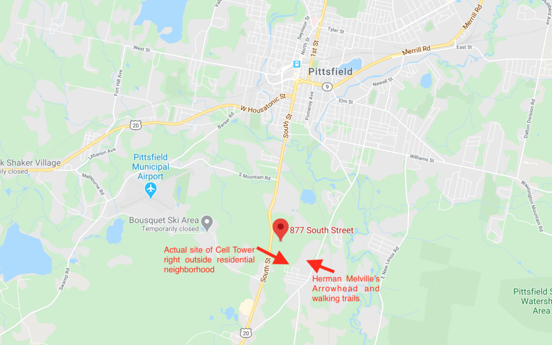 Google Street Map of Pittsfield